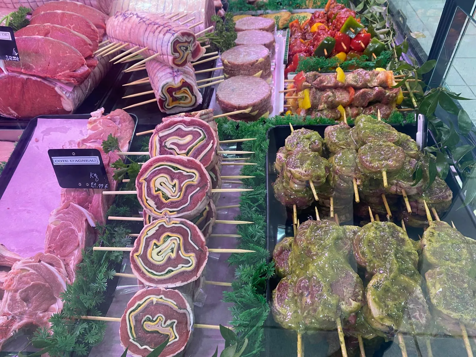 Vitrine Boucherie 12