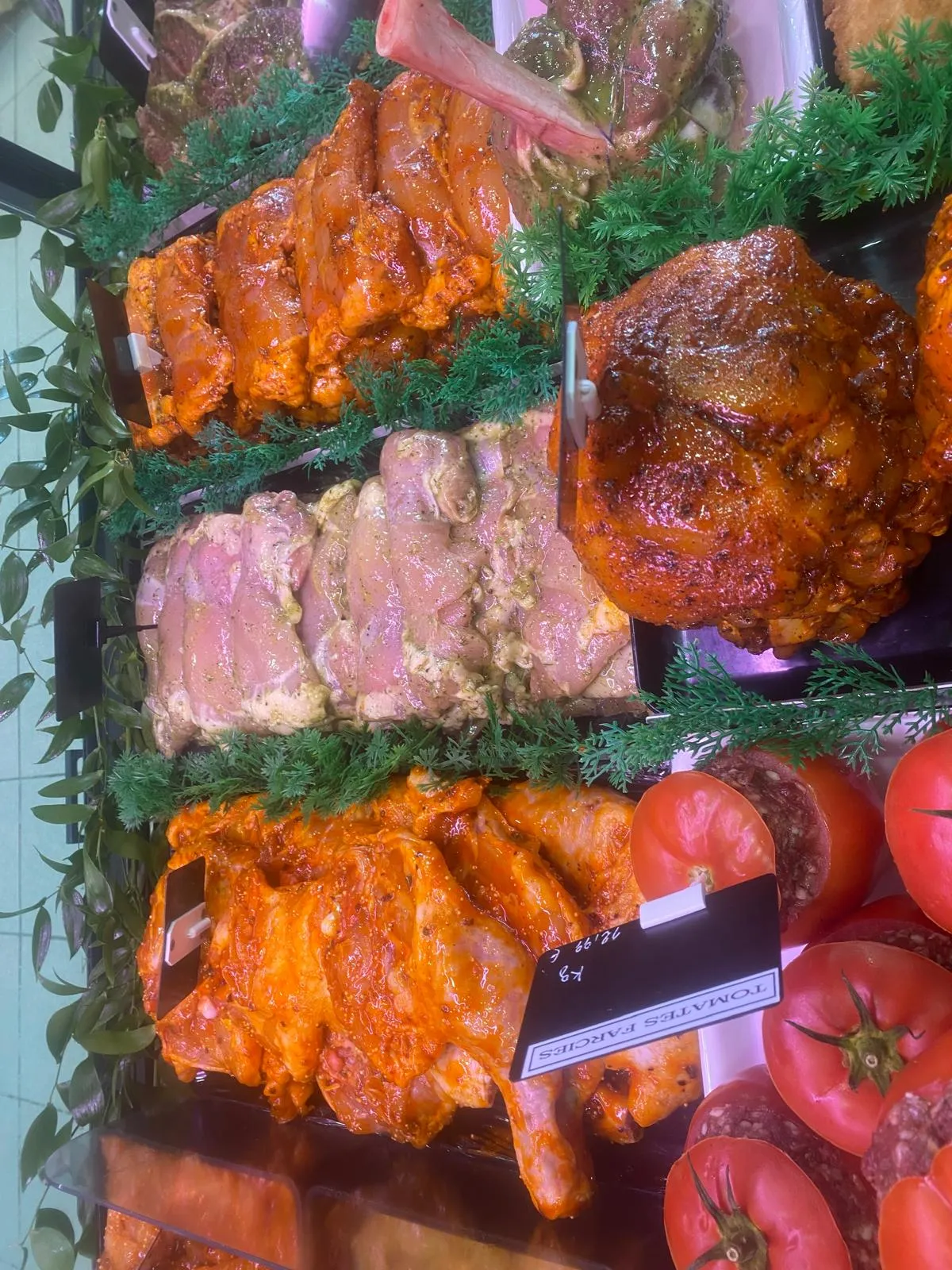 Vitrine Boucherie 17