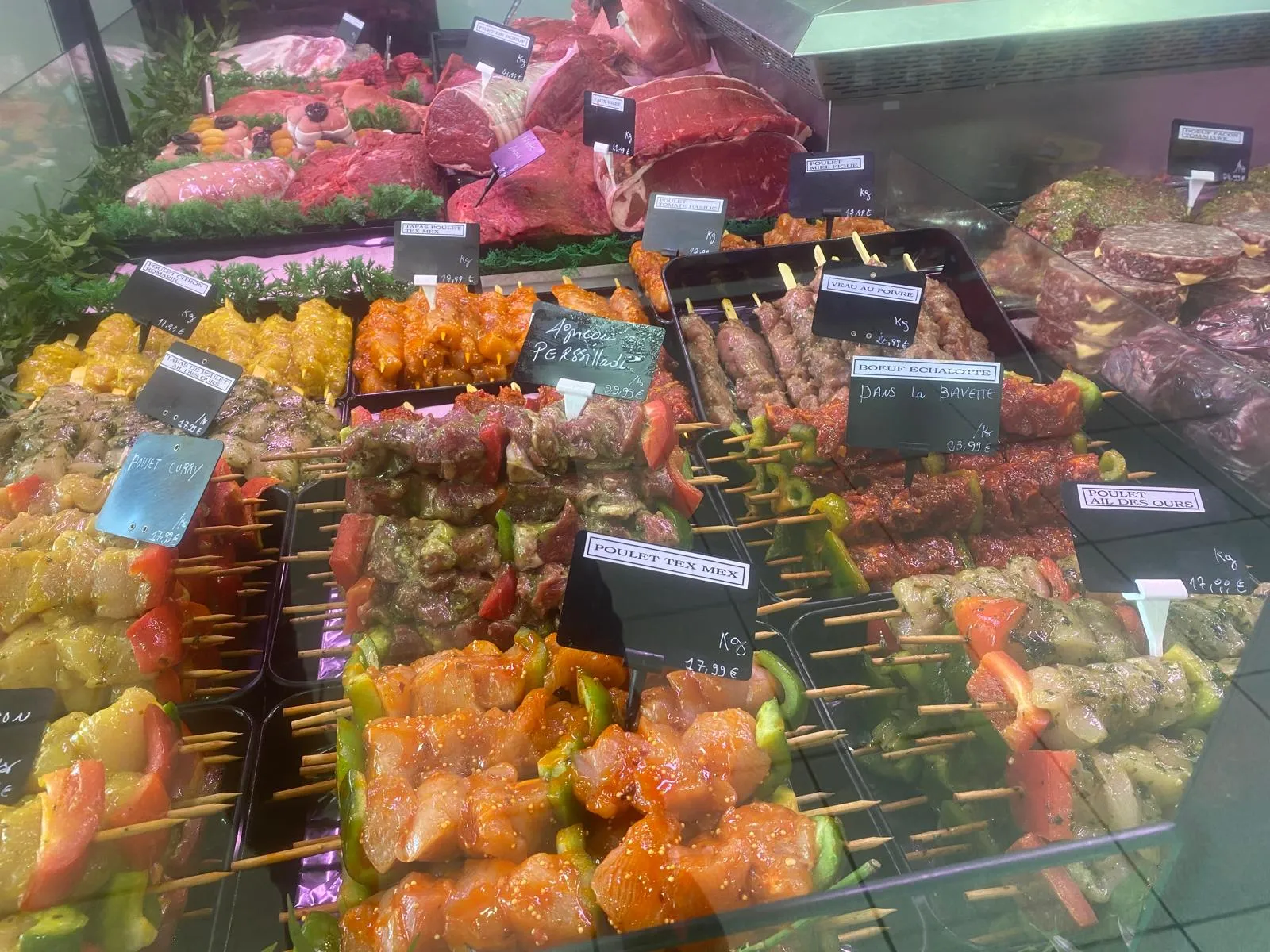 Vitrine Boucherie 20