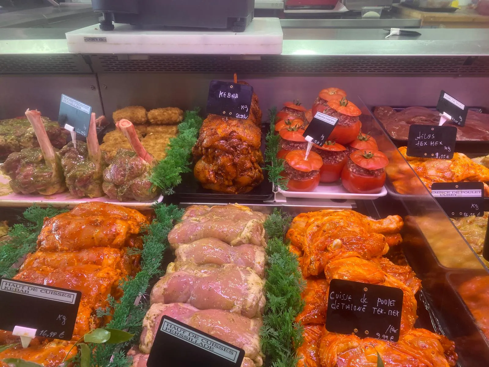 Vitrine Boucherie 21