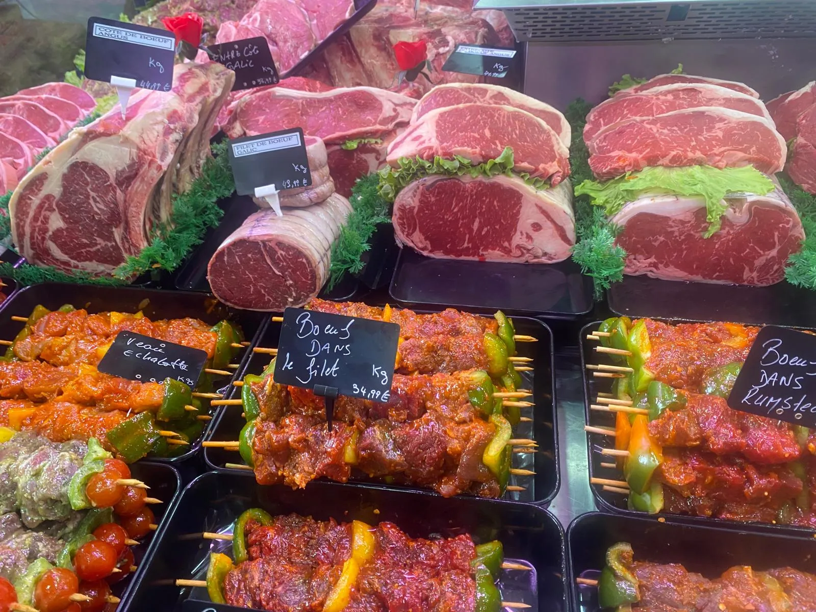 Vitrine Boucherie 33