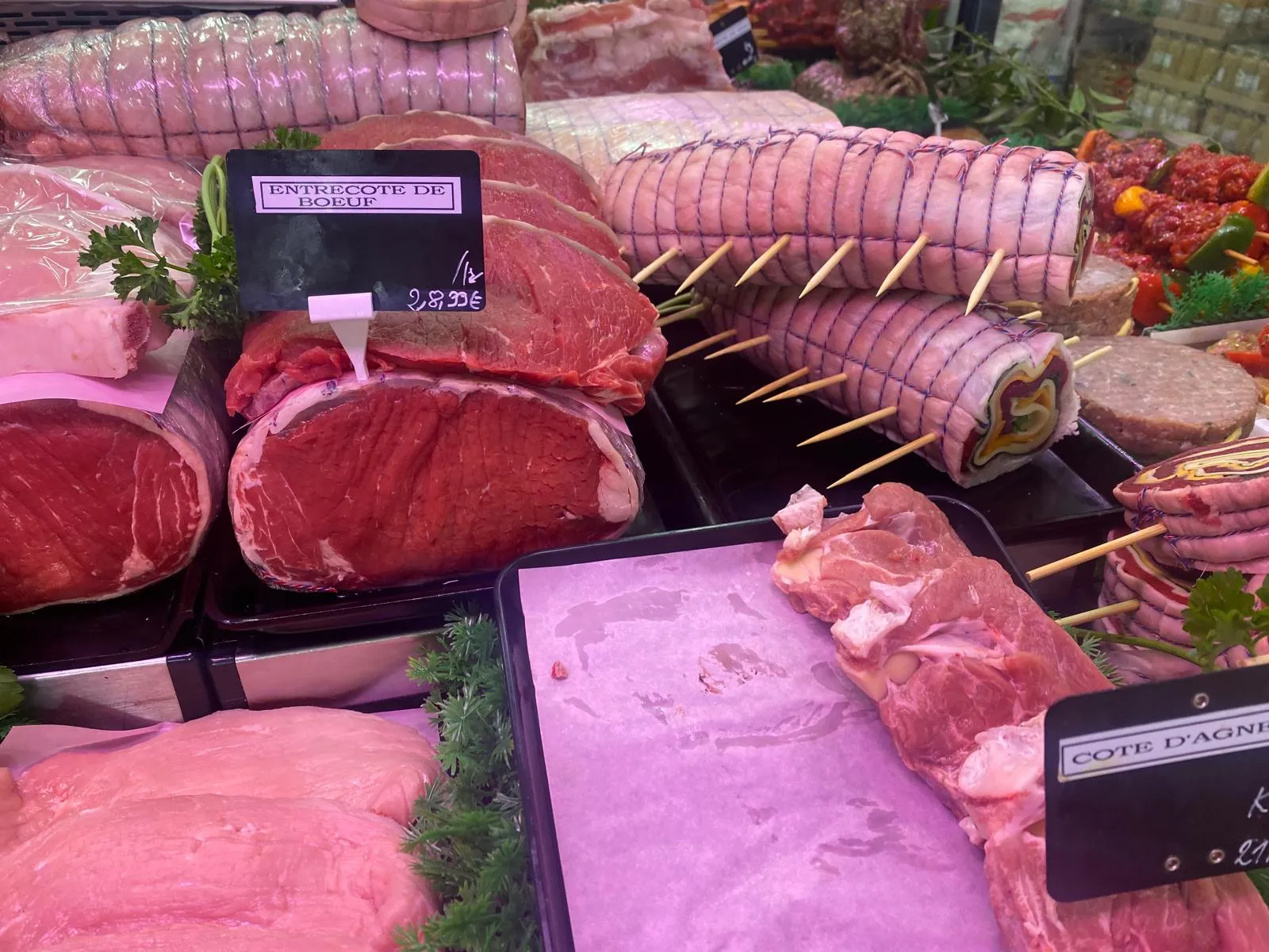 Vitrine Boucherie 36