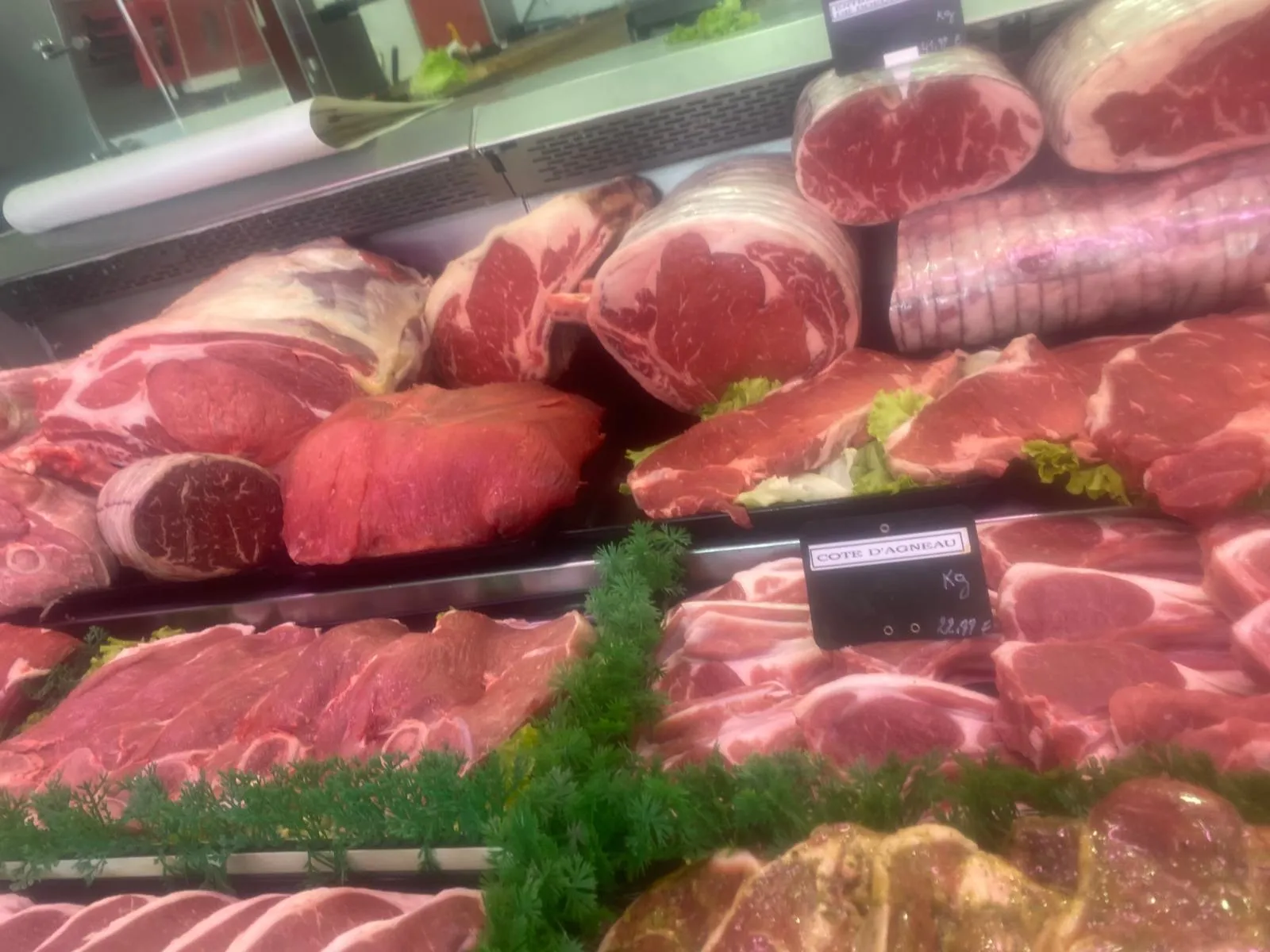 Vitrine Boucherie 43